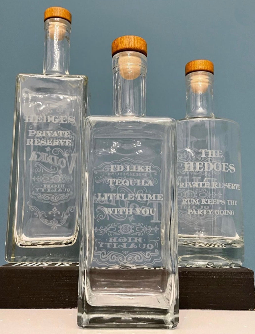 Personalized Liquor Decanters | Constance | Reclamation Etchworks – Rec ...